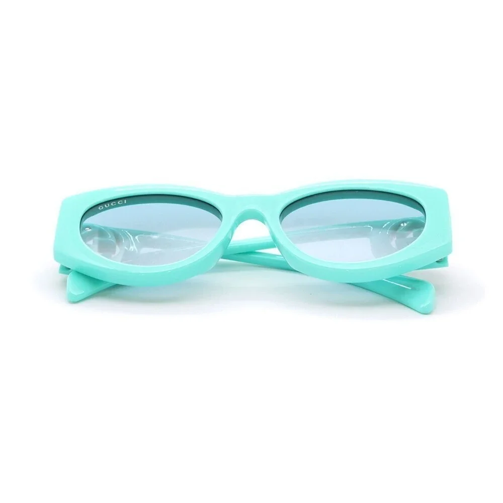 NWT Gucci GG1691S-004 Light Blue 54mm Sunglasses